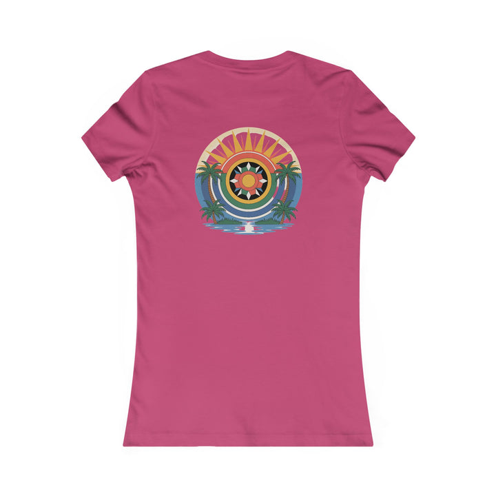 Women’s Seminole Tropical Sunrise Tee – Summer Vibes T-Shirt for Beach Lovers