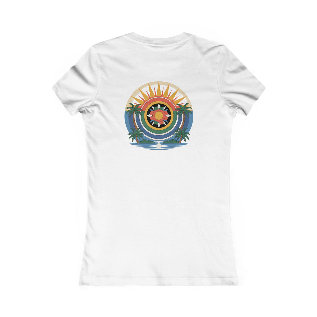 Women’s Seminole Tropical Sunrise Tee – Summer Vibes T-Shirt for Beach Lovers