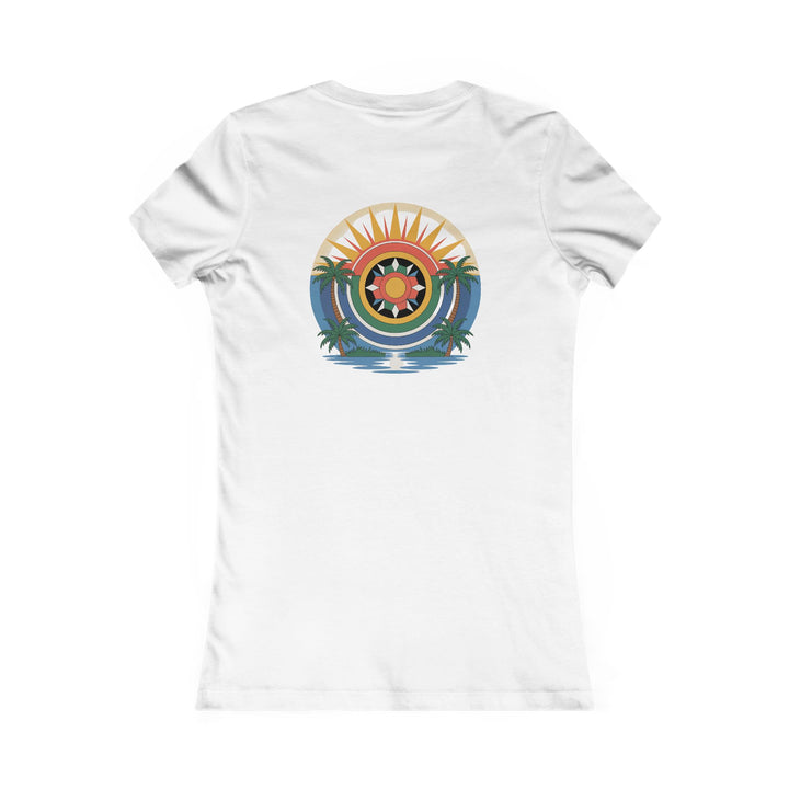 Women’s Seminole Tropical Sunrise Tee – Summer Vibes T-Shirt for Beach Lovers