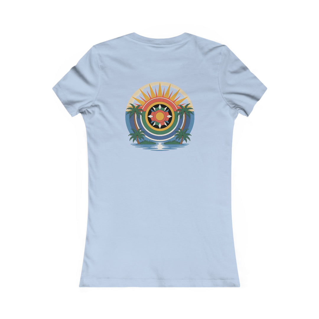 Women’s Seminole Tropical Sunrise Tee – Summer Vibes T-Shirt for Beach Lovers