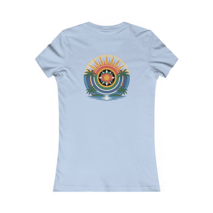 Women’s Seminole Tropical Sunrise Tee – Summer Vibes T-Shirt for Beach Lovers