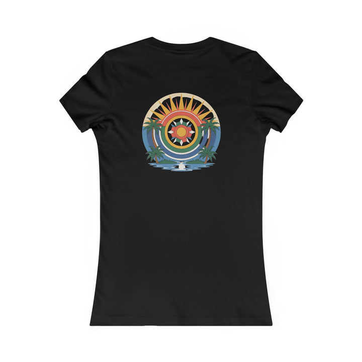 Women’s Seminole Tropical Sunrise Tee – Summer Vibes T-Shirt for Beach Lovers