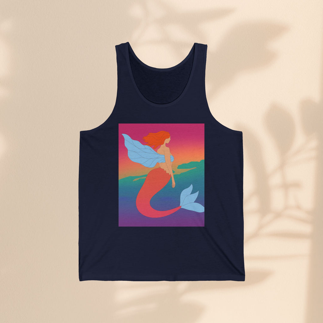 Unisex Jersey Tank - Angel Mermaid