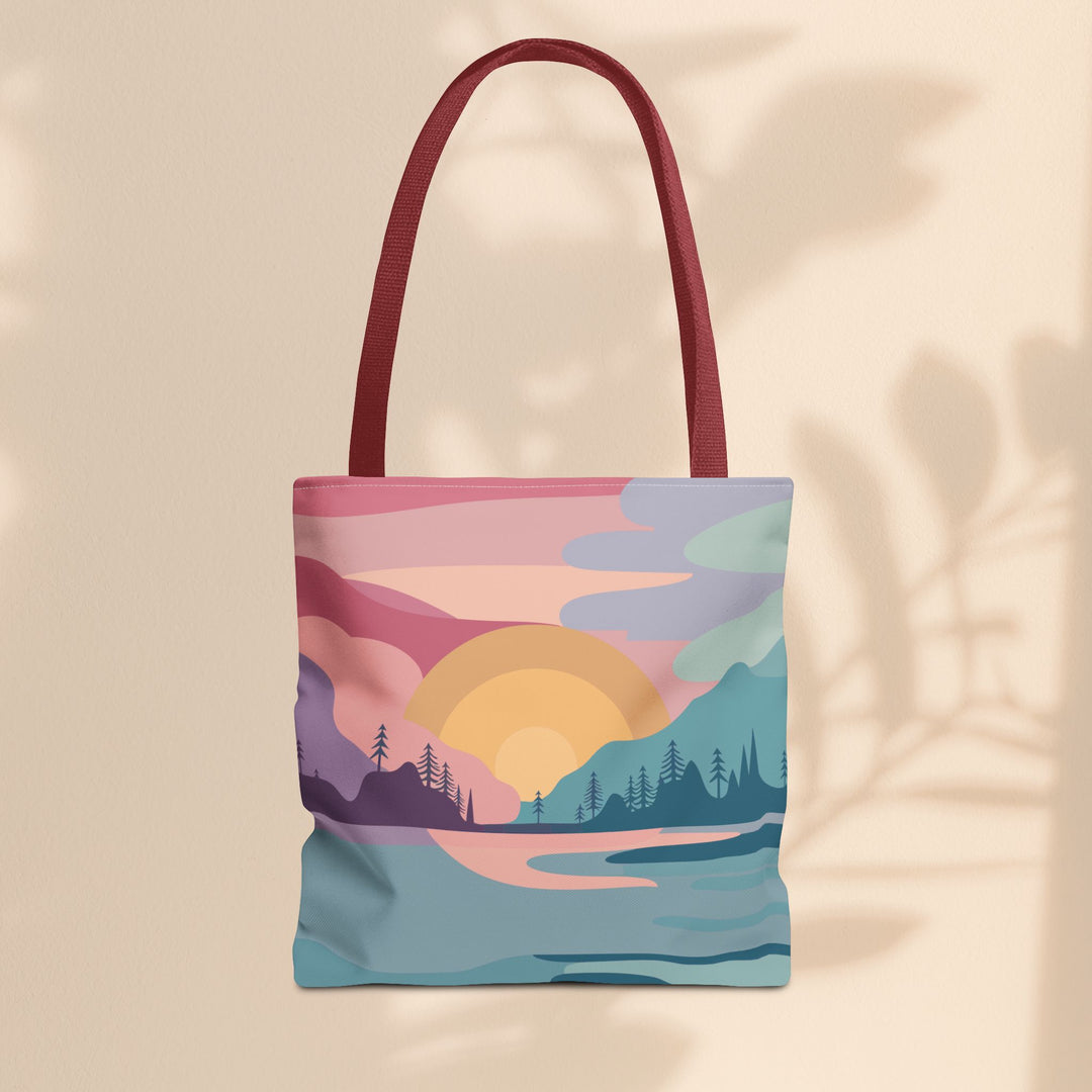 Tote Bag - Pastel Scene