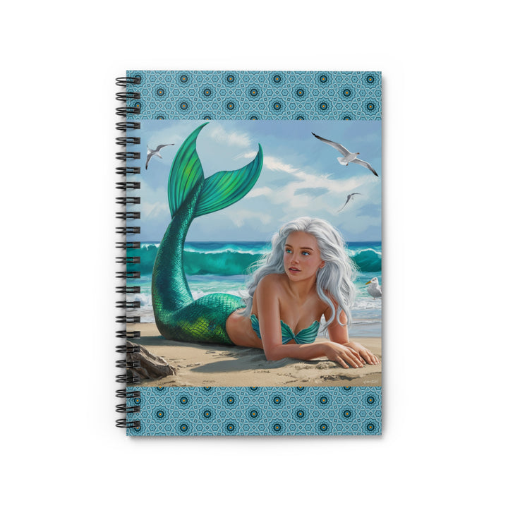 Spiral Notebook - Ruled Line - Mermaid Beach