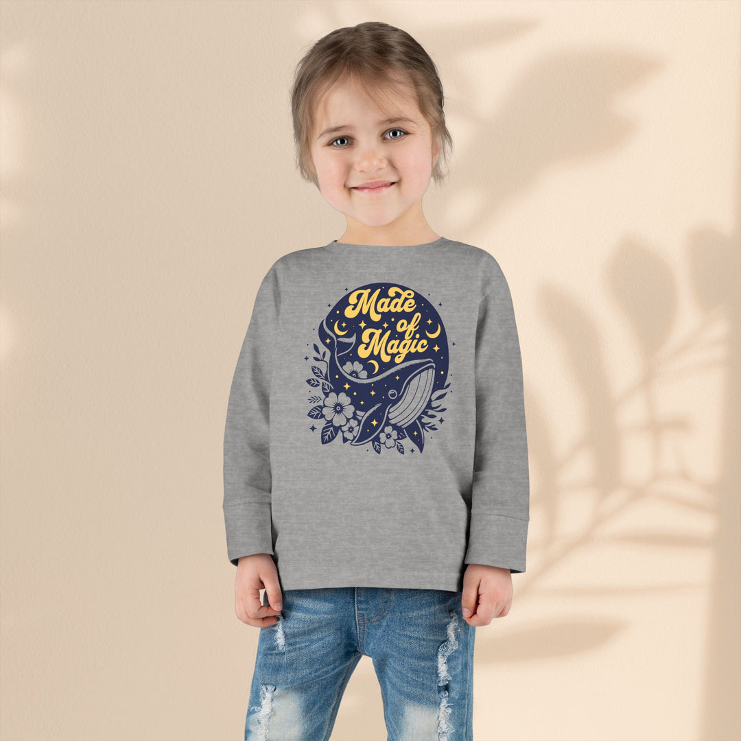 Made of Magic - Toddler Long Sleeve Tee, Kids Clothing