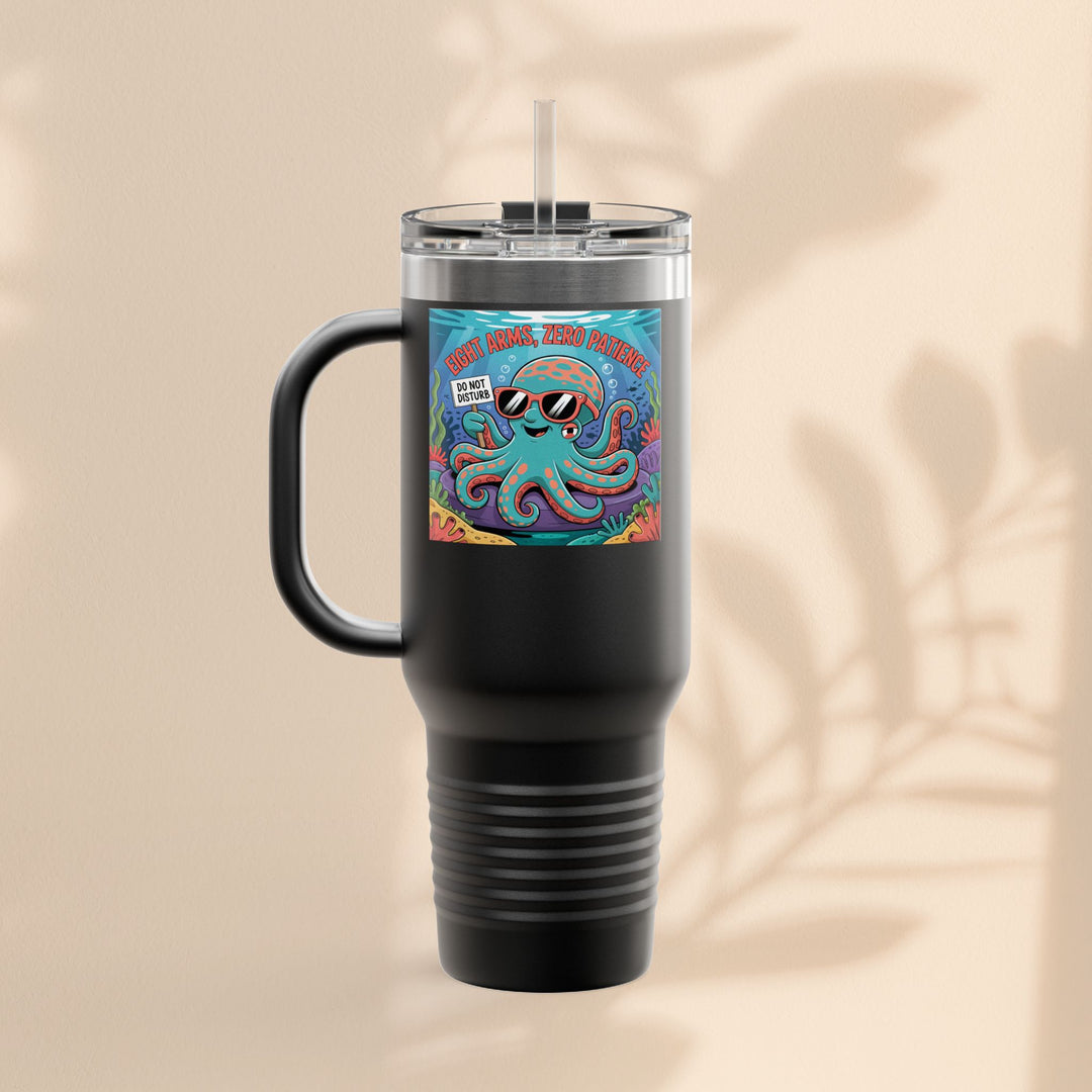 Eight Arms Zero Patience Insulated Travel Mug, 40oz