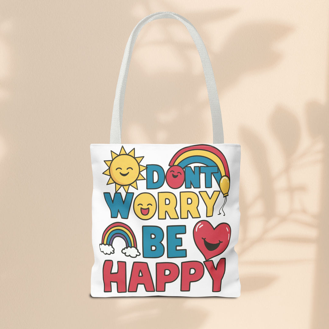 Tote Bag (AOP) - Don't Worry Be Happy