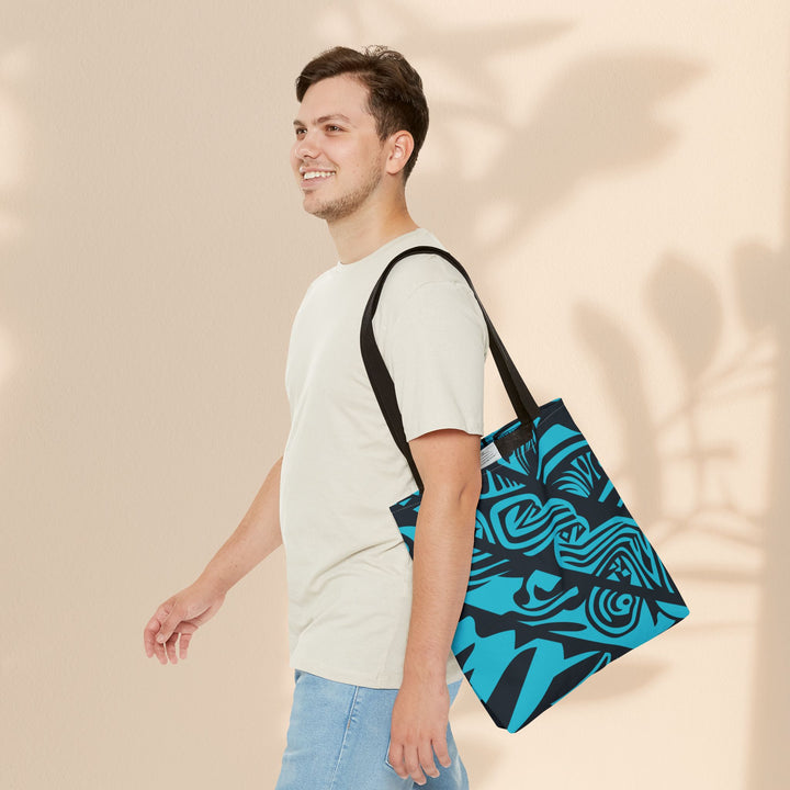 Tote Bag (AOP) - Blue Tribal