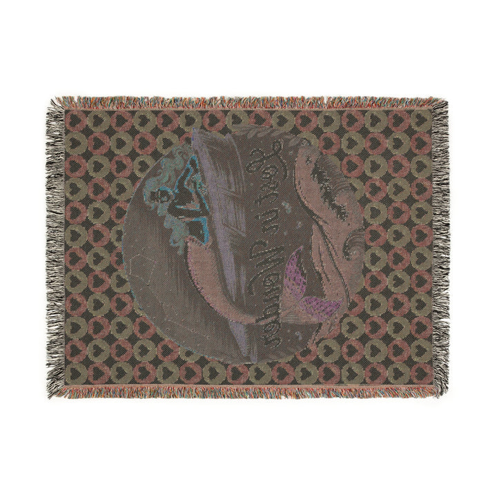 Cozy Woven Blanket – Vibrant Tapestry Throw, Artsy Home Décor & Thoughtful Gift for Friends