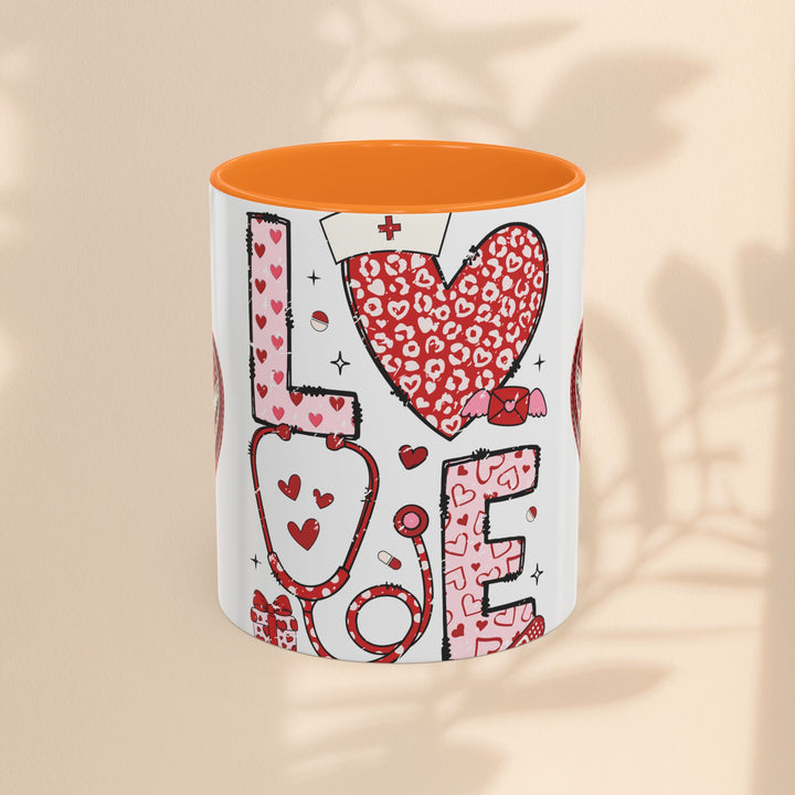 Colorful Mugs (11oz, 15oz) - Love Nurses