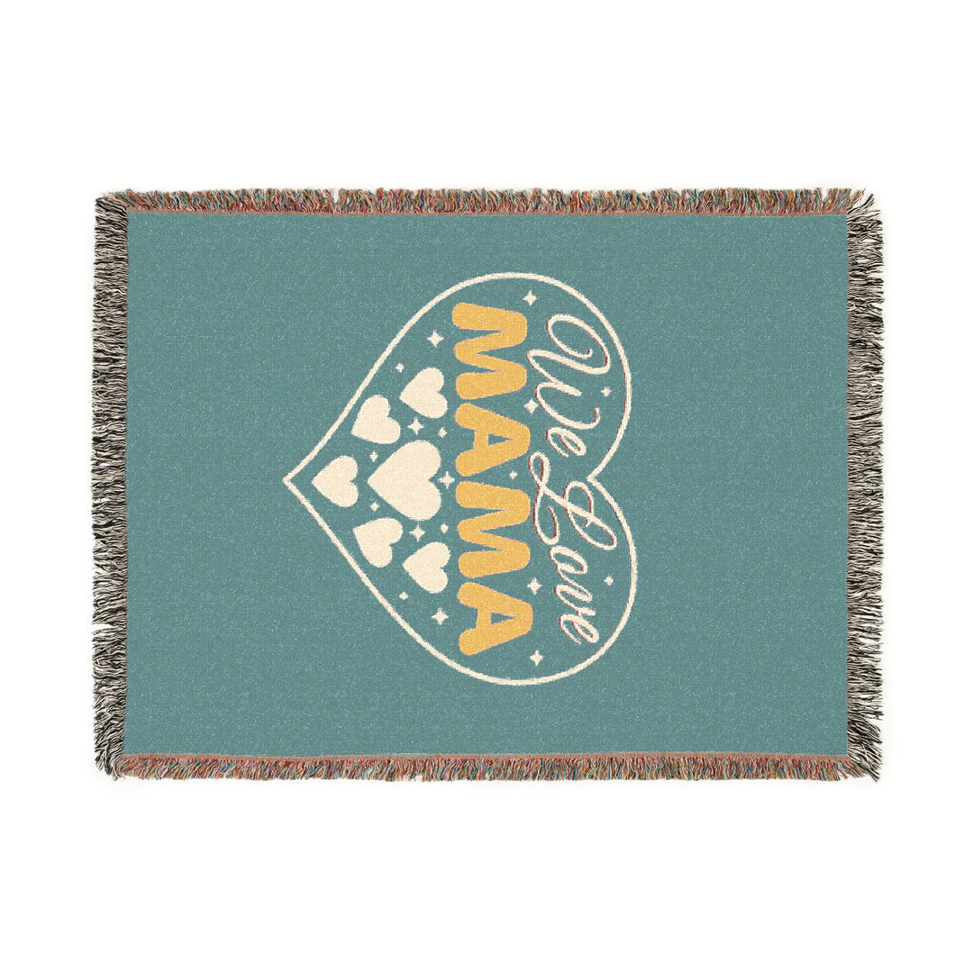 Woven Blanket - We Love Momma