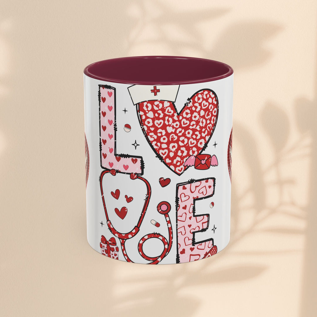 Colorful Mugs (11oz, 15oz) - Love Nurses