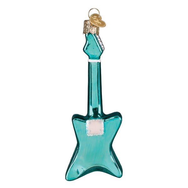 Rockin’ Electric Guitar Christmas Ornament – Musician Gift