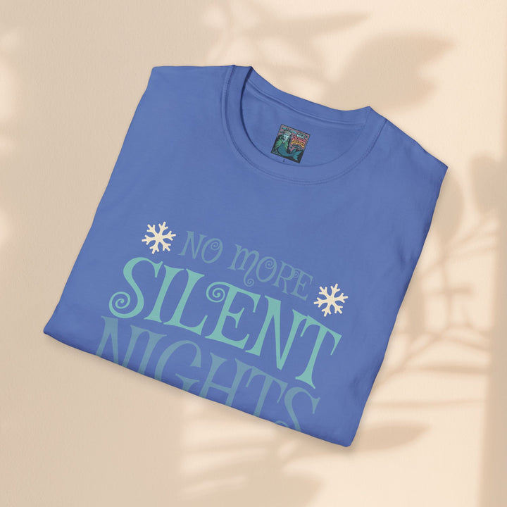 Softstyle T-Shirt - No more Silent Nights Pregnancy T-Shirt