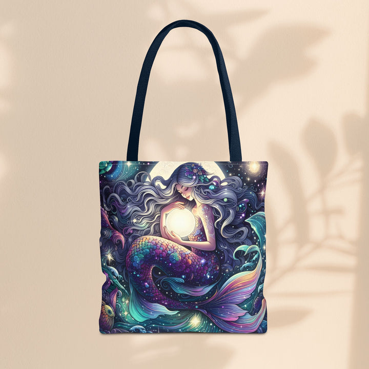 Celestial Mermaid Secret Tote Bag – Stylish Reusable Beach Trip Bag