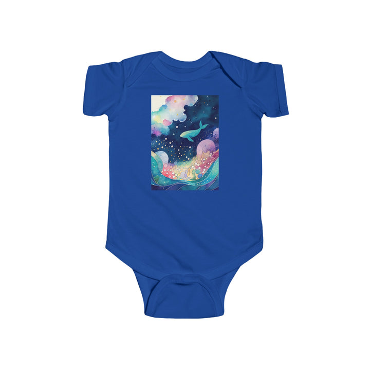 Infant Fine Jersey Bodysuit - Whale of a Day