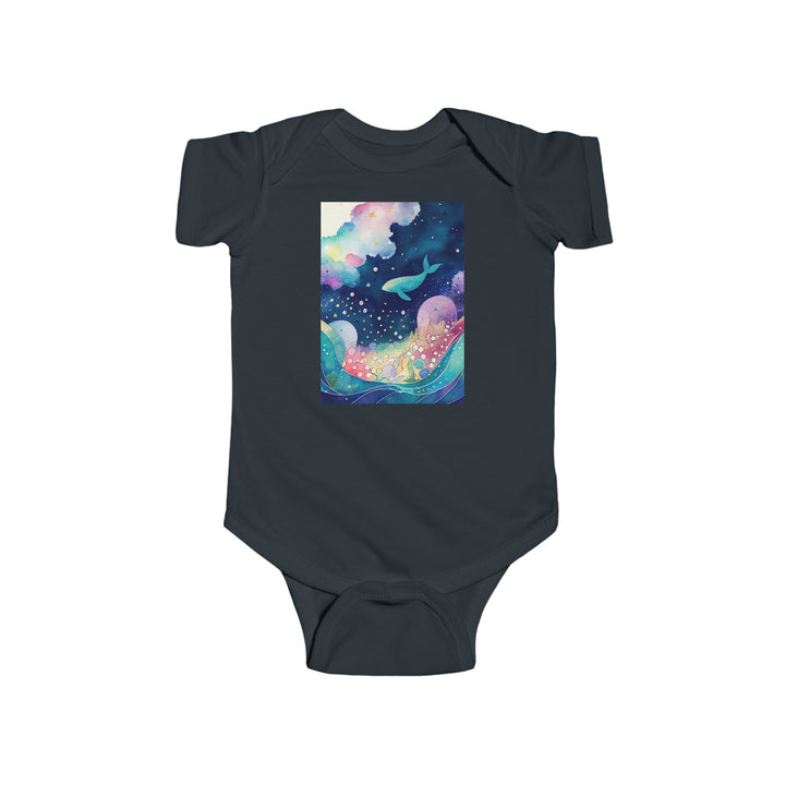 Infant Fine Jersey Bodysuit - Whale of a Day