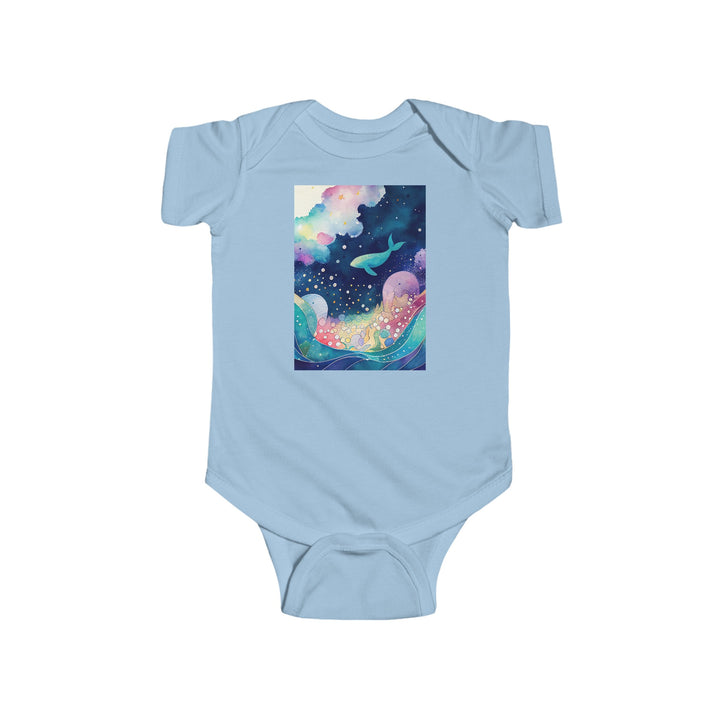 Infant Fine Jersey Bodysuit - Whale of a Day