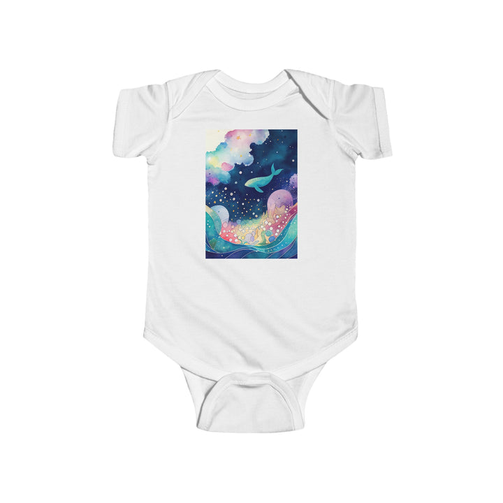 Infant Fine Jersey Bodysuit - Whale of a Day