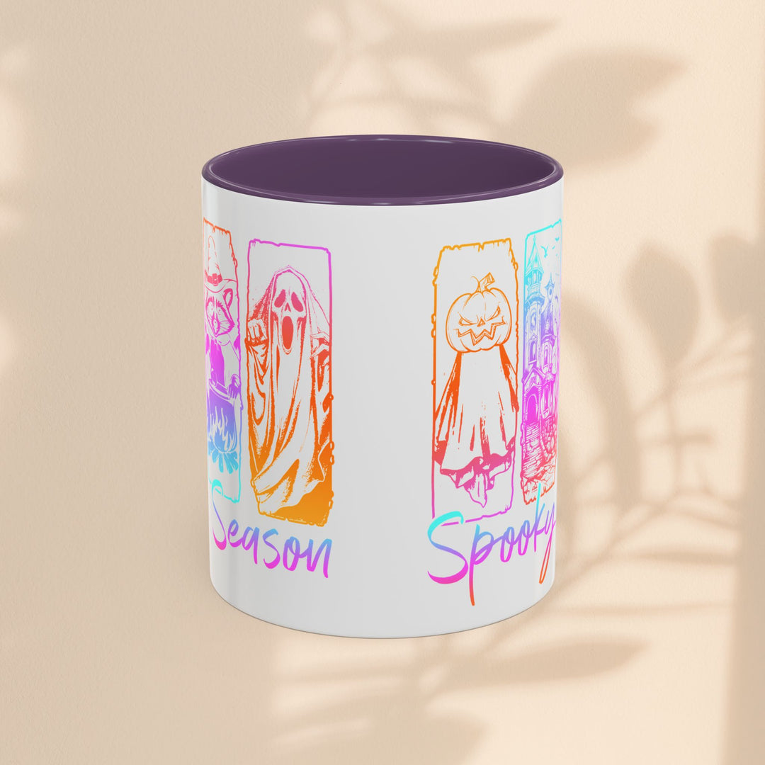 Spooky Season Accent Coffee Mug – Halloween Ceramic Cup (11oz, 15oz)