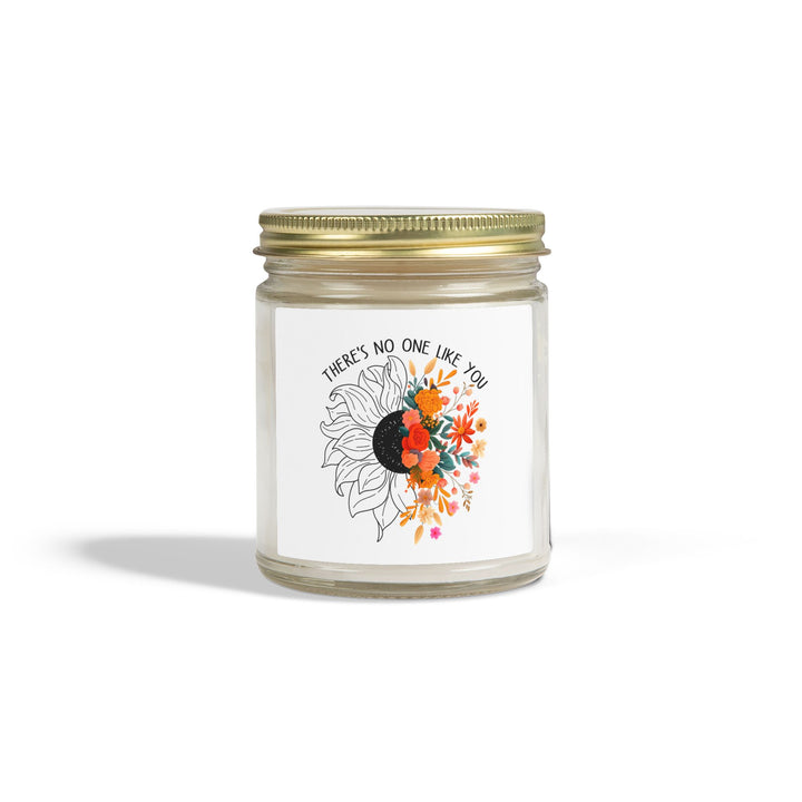 There is no one like you Scented Coconut Apricot Candles