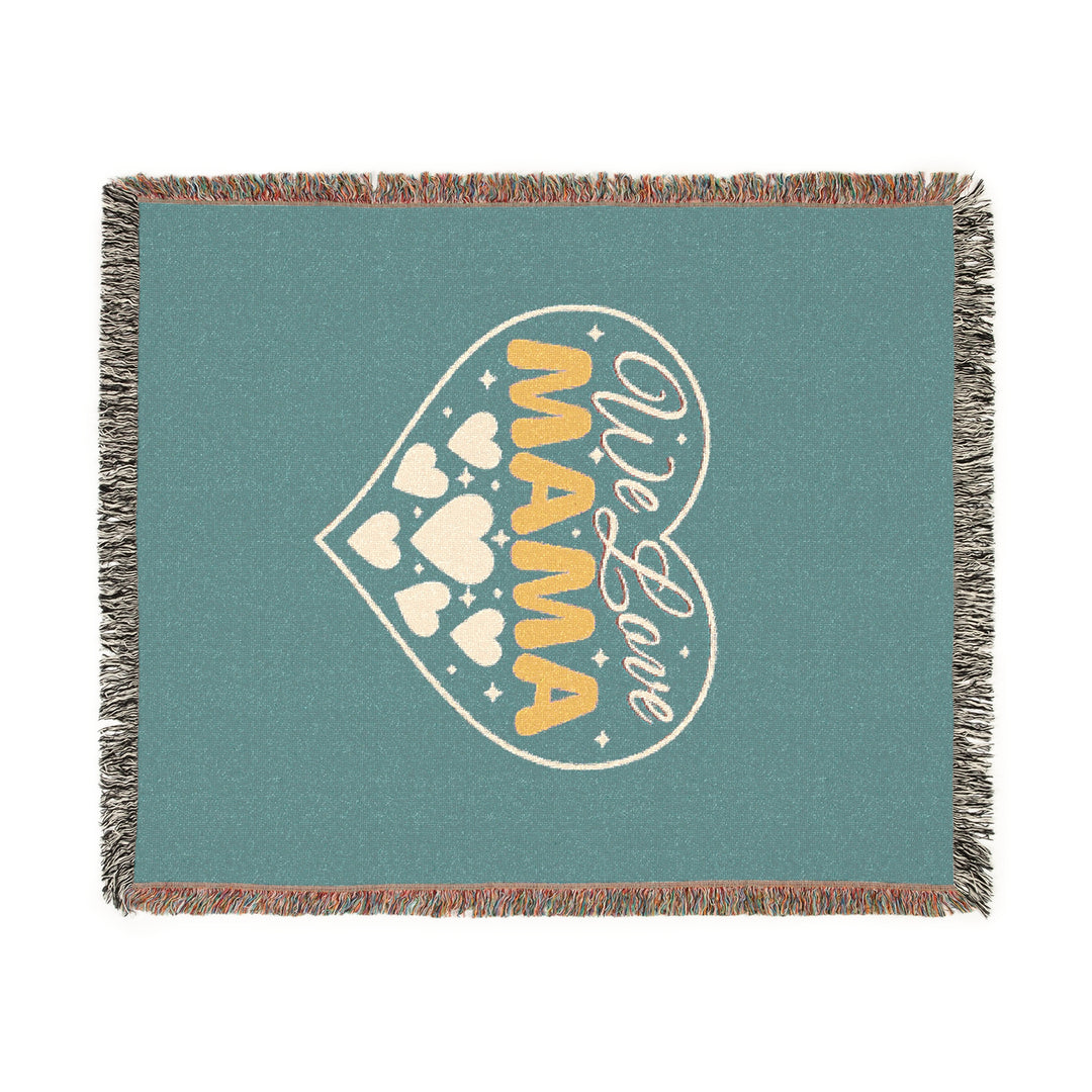 Woven Blanket - We Love Momma