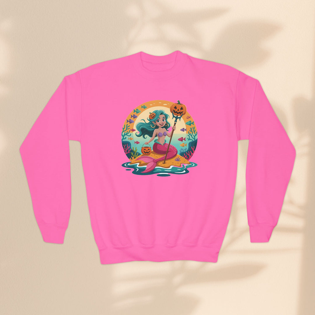 Enchanting Mermaid Halloween Youth Sweatshirt