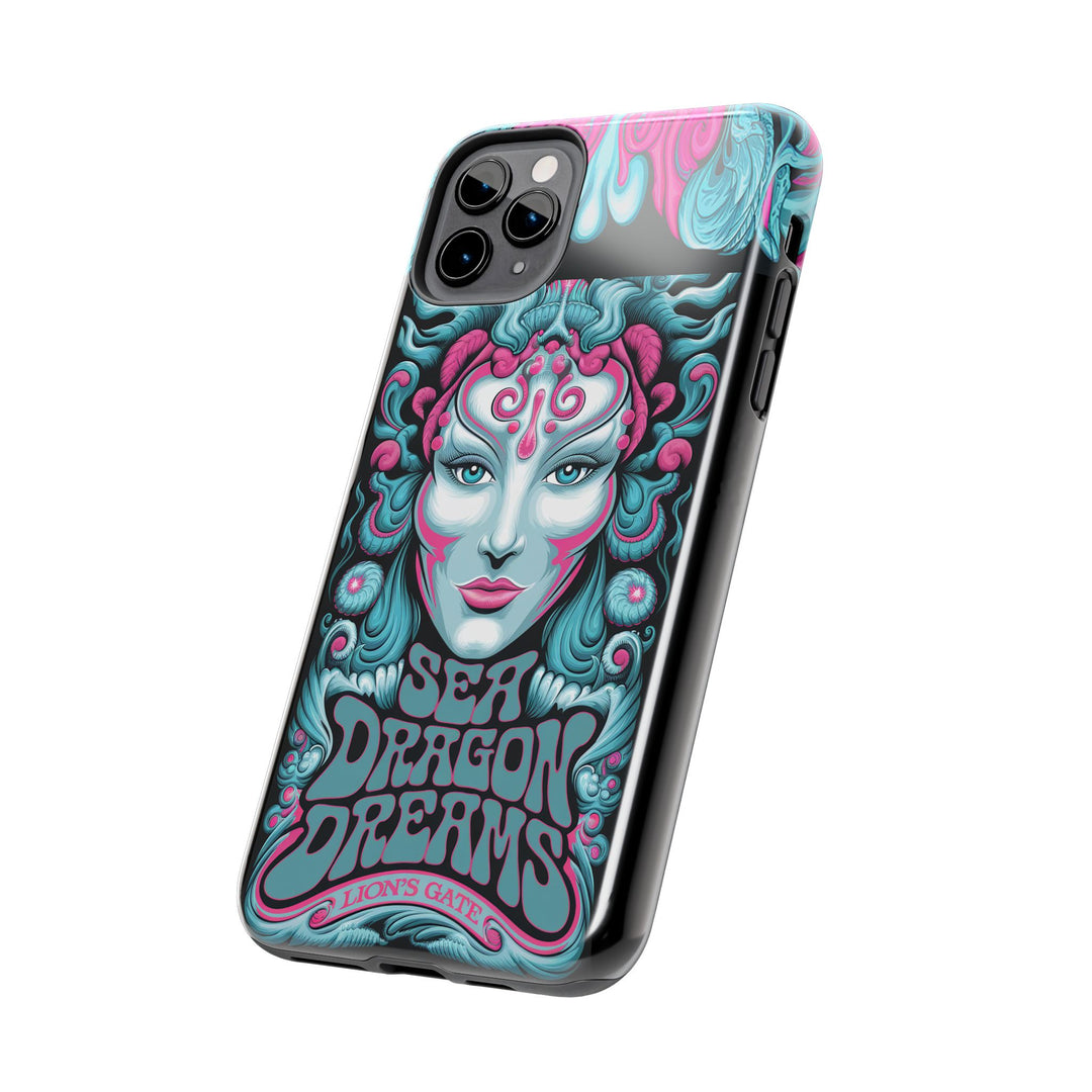 Tough Phone Cases - Sea Dragon Dreams Psychedelic