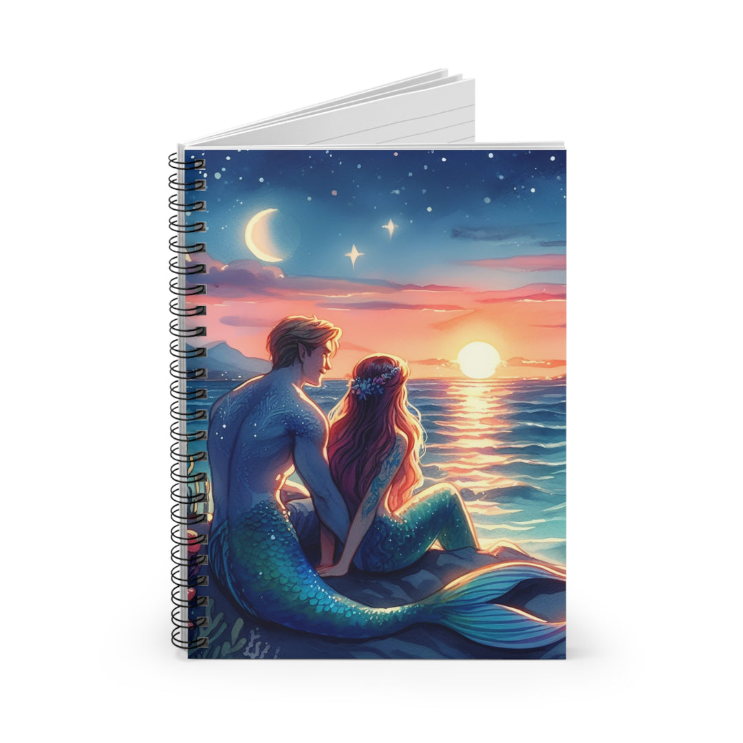 Spiral Notebook - Ruled Line - Mer Love