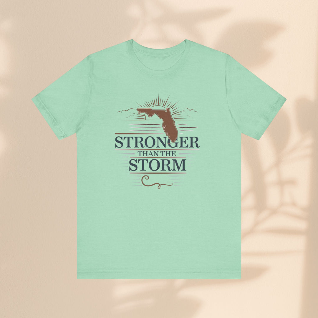 Unisex Jersey Short Sleeve Tee - Stronger Than The Storm