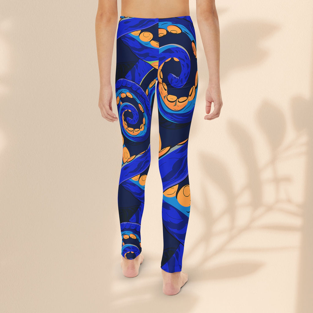 Youth Full-Length Leggings  - Octopus Delight