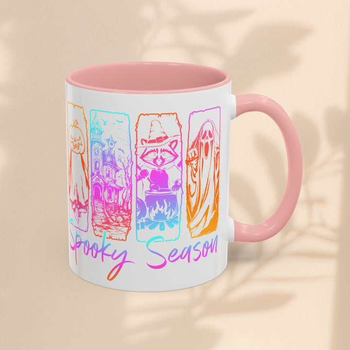 Spooky Season Accent Coffee Mug – Halloween Ceramic Cup (11oz, 15oz)