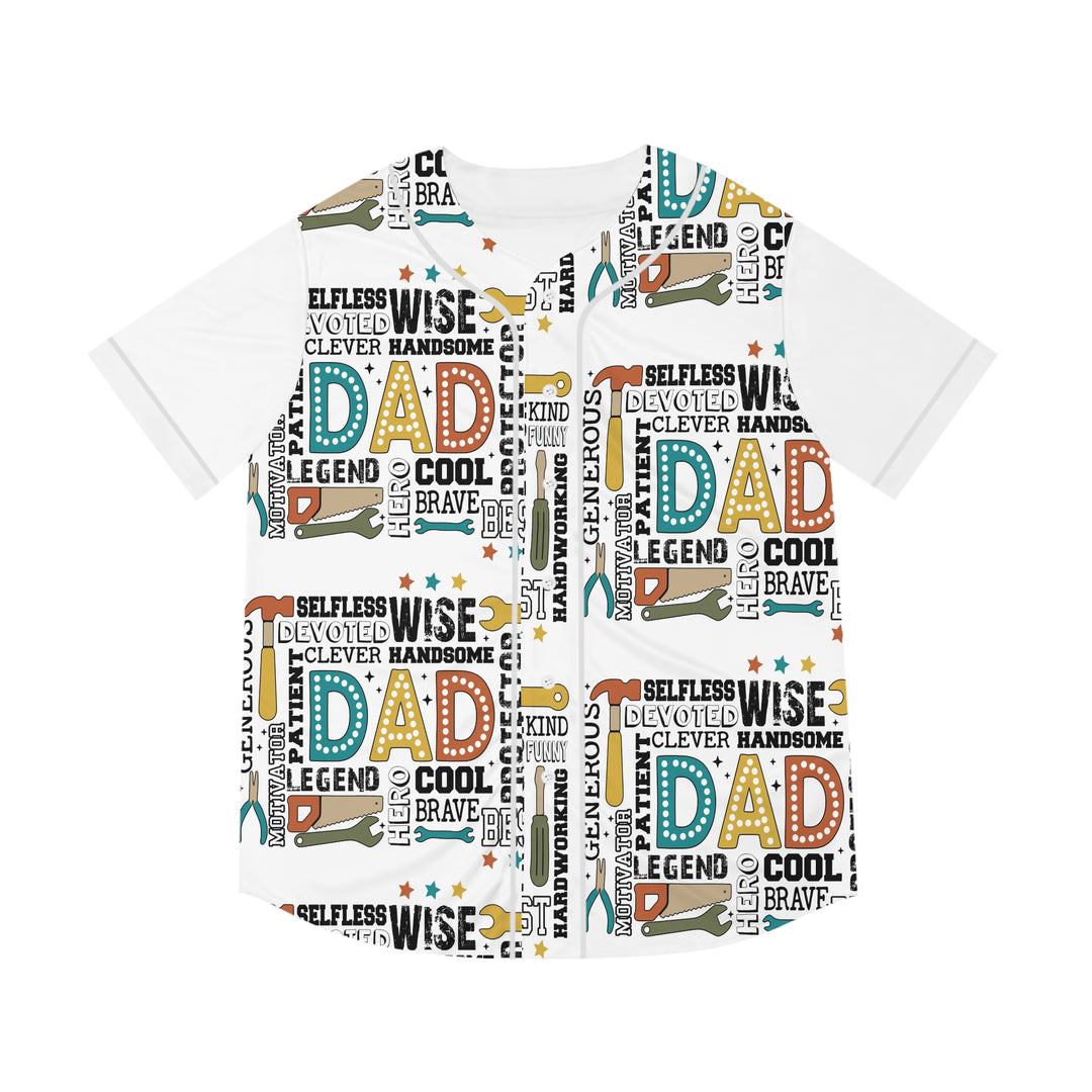 Men's Baseball Jersey (AOP) - DAD