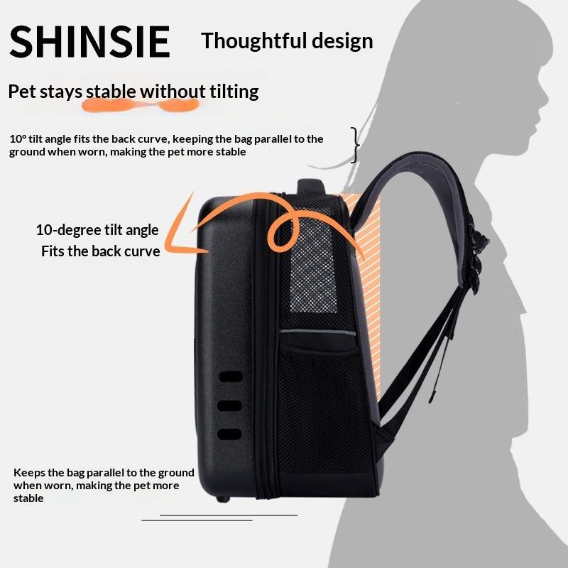 Space Capsule Pet Backpack | Cat & Dog Travel Carrier