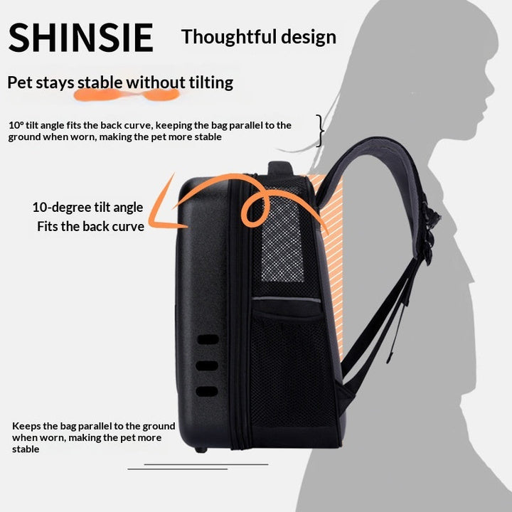 Space Capsule Pet Backpack | Cat & Dog Travel Carrier