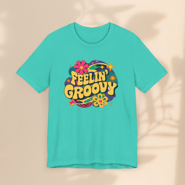 Unisex Jersey T-Shirt - Feeling Groovy