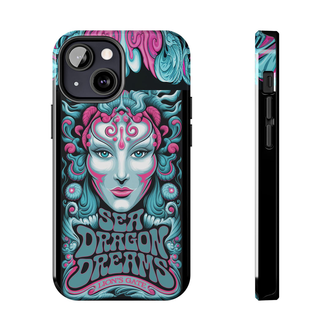 Tough Phone Cases - Sea Dragon Dreams Psychedelic