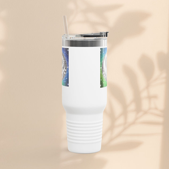Galaxy Dragon Insulated Travel Mug - 40oz Eco-Friendly Water Bottle, Perfect for Camping, Road Trips, Gifts for Him/Her, Motivational Cup