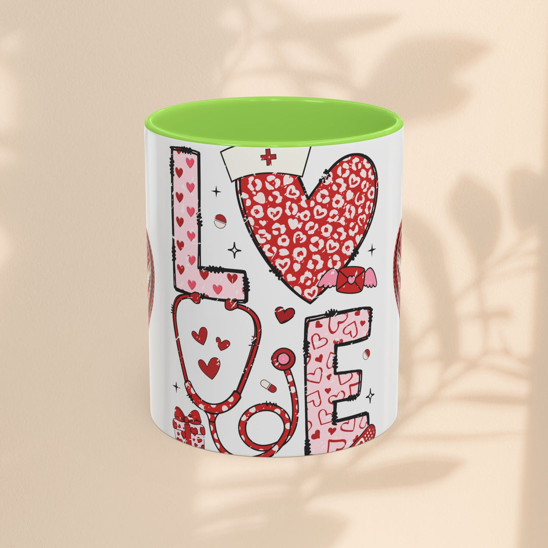 Colorful Mugs (11oz, 15oz) - Love Nurses