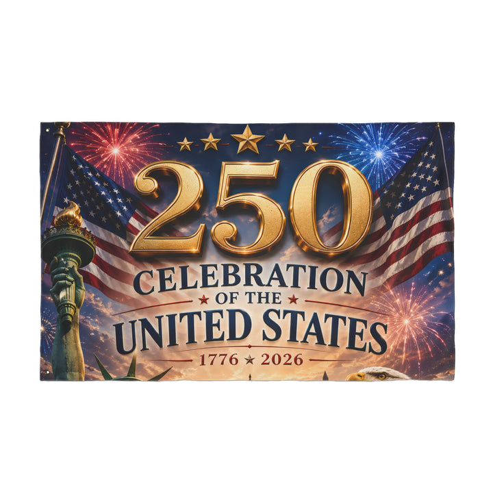 250th United States Celebration Flag — Double-Sided Patriotic Flag