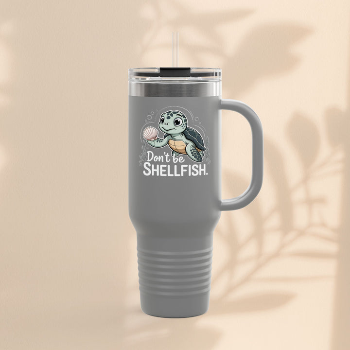 Don't Be Shellfish Insulated Travel Mug, 40oz