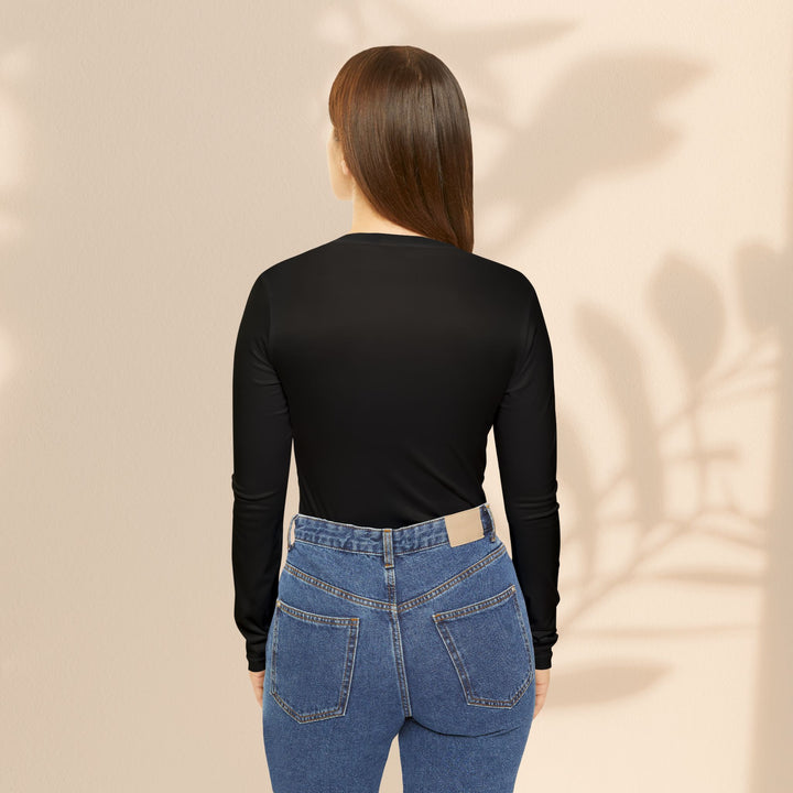 Sea Turtle Floral V-Neck Long Sleeve