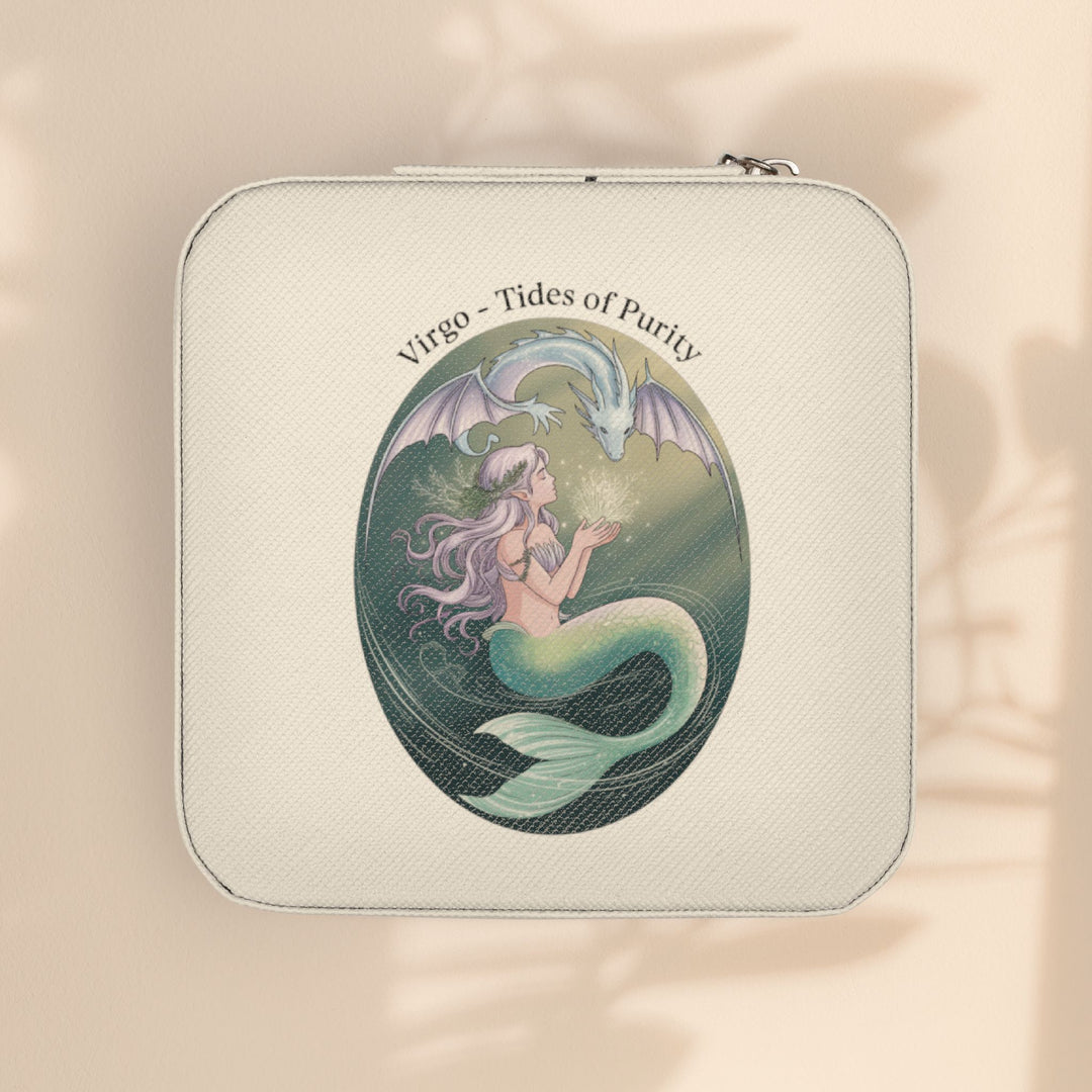 Virgo Jewelry Travel Case — Compact Zodiac Organizer