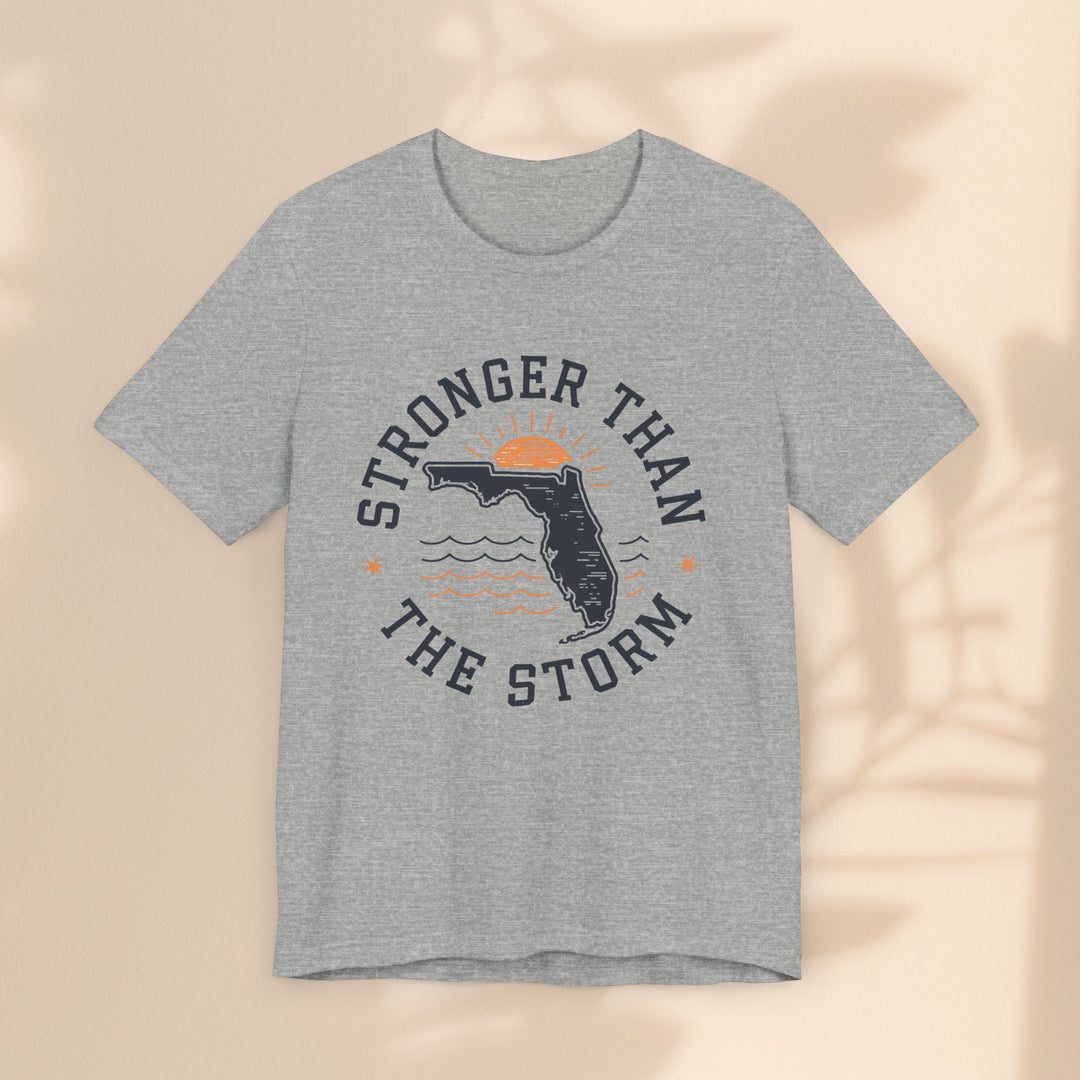 Unisex Jersey Short Sleeve Tee - Stronger Than The Storm