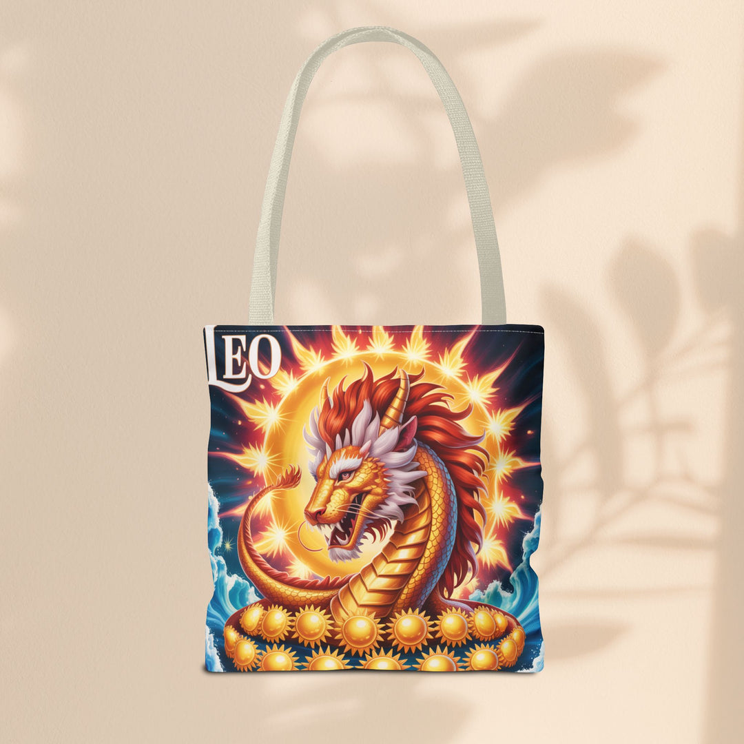 Leo Zodiac Tote Bag, Astrology Bag, Horoscope Tote, Birthday Gift, Festival Bag, Celestial Art Bag