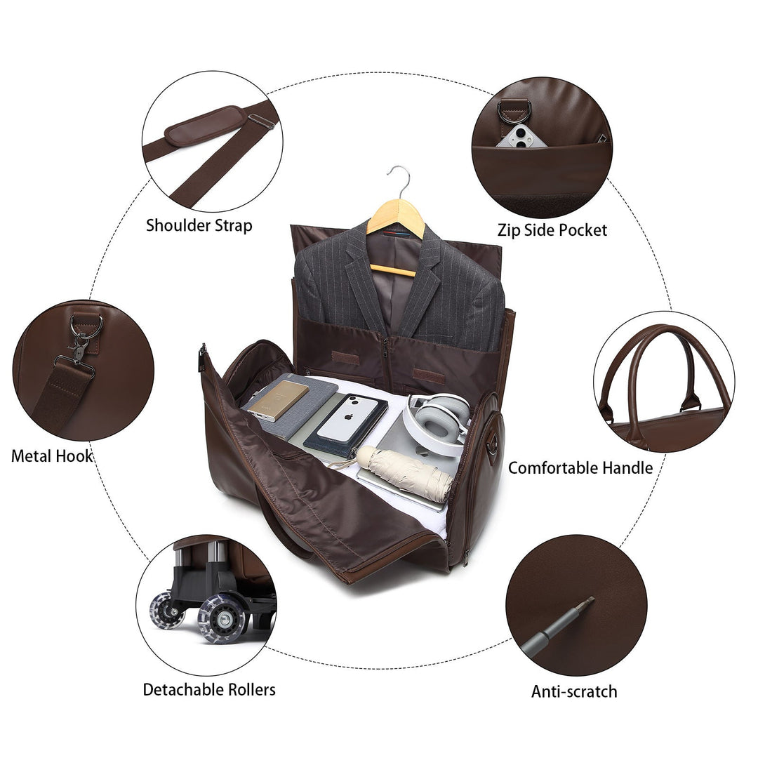 Rolling Outdoor Travel Bag with Wheels