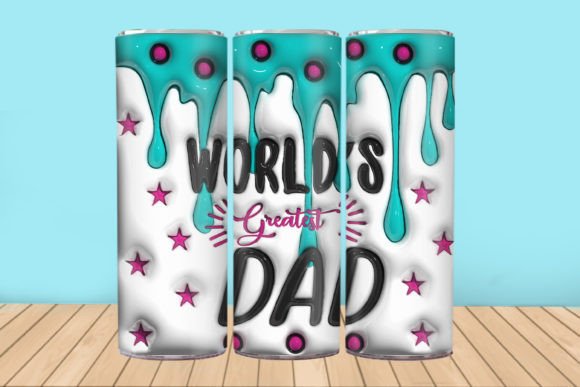 Tumbler 20oz - Worlds Greatest Dad