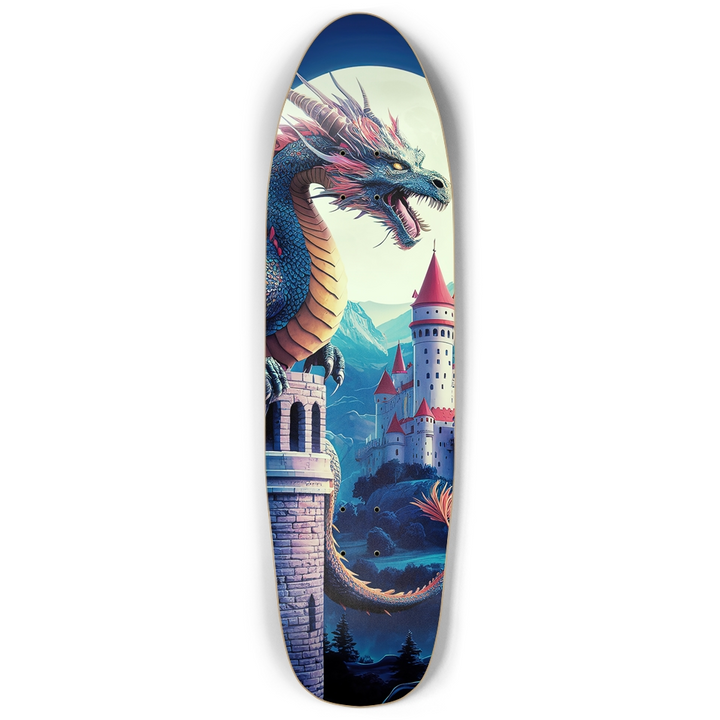 Dragons Castle Custom Skateboard