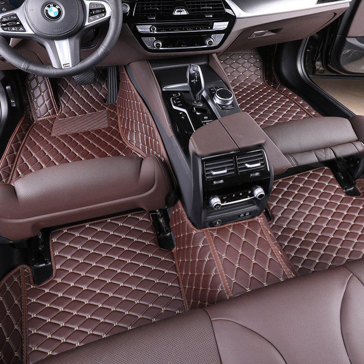 Odorless TPE Car Floor Mats for 5-Seat Vehicles